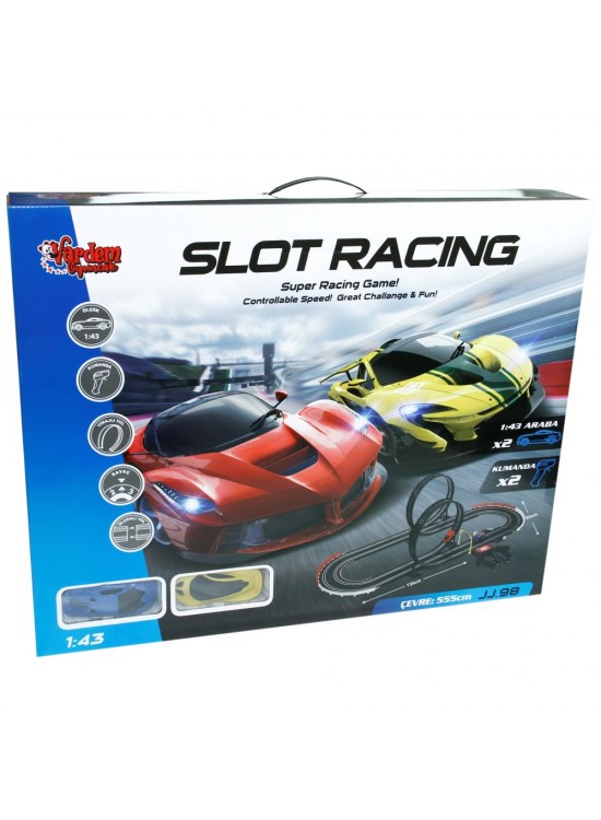 Vardem Oyuncak Pilli 2 Araçlı Yarış Seti 1:43 VRD-JJ.98-1