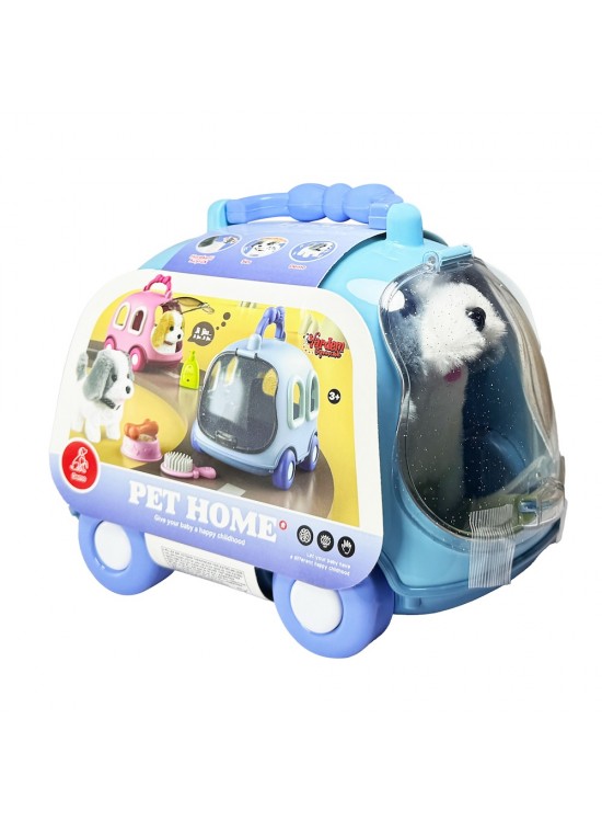 Vardem Oyuncak Taşıma Çantalı Sesli Hareketli Köpek Ve Arabalı Köpek Evi VRD-JND-6802 Vardem Oyuncak Taşıma Çantalı Sesli Hareketli Köpek Ve Arabalı Köpek Evi VRD-JND-6802