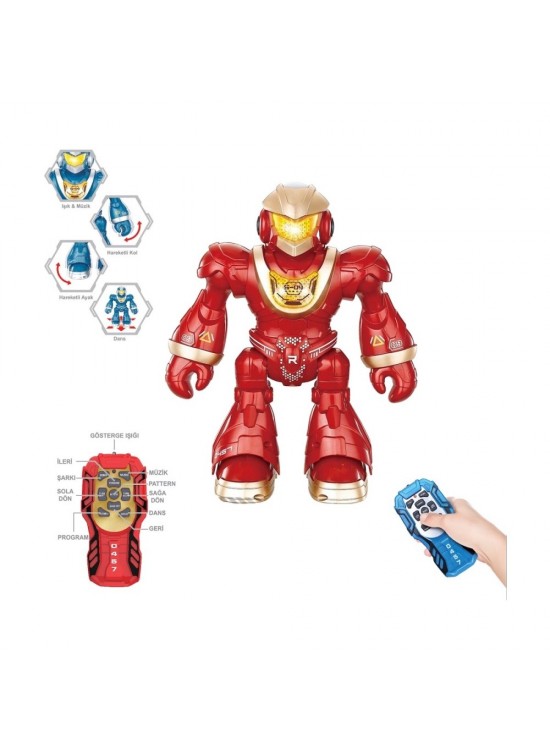 Vardem Uk Ff Isıklı Ve Seslı Danscı Pıllı Robot Vardem Uk Ff Isıklı Ve Seslı Danscı Pıllı Robot