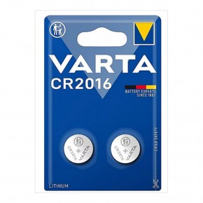Varta Lityum Profesyonel Düğme Pil CR 2016 2 Lİ 9363