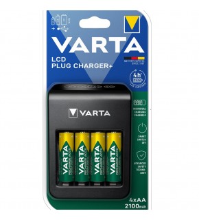 Varta Pil Şarj Aleti Şarjlı Lcd Plug Charger+ 57687
