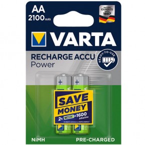 Varta Şarjlı Kalem Pil (AA) 2100 MAH 1.2 V 2 Lİ