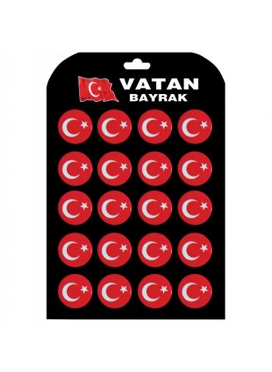 Vatan Çanta Rozeti Vt653 (1 Adet) Vatan Çanta Rozeti Vt653 (1 Adet)