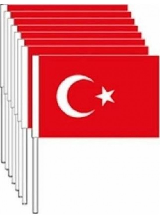 Vatan Kağıt Bayrak Türk Çıtalı 40 LI Battal VT803