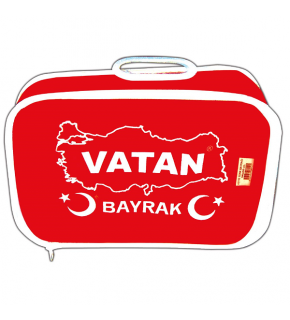 Vatan Türk Bayrağı Polyester 30x45 VT102