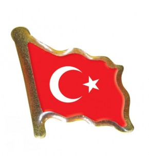 Vatan Rozet Türk Bayrağı VT602 (1 Adet)