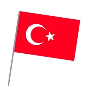 Vatan Sopalı Atalı Bayrak 20x30 (1 Adet)