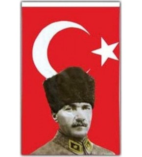 Vatan Türk Bayrağı Atalı Polyester 70x105 VT210