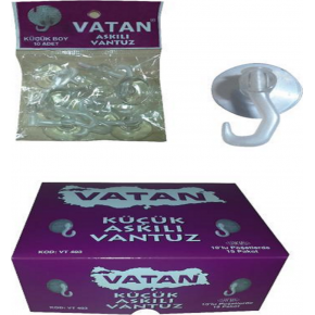Vatan Vantuz Kancalı 10 Lu Küçük VT403