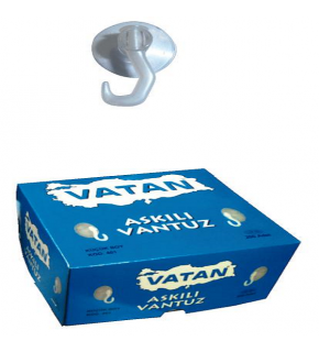 Vatan Vantuz Kancalı Küçük 401 (1 Adet)