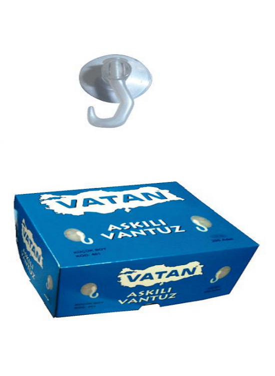 Vatan Vantuz Kancalı Küçük 401 (1 Adet)