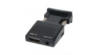 Vcom CA336A Siyah Vga Erkek To Hdmi Dişi Dönüştürücü Vcom CA336A Siyah Vga Erkek To Hdmi Dişi Dönüştürücü