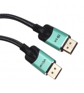 Vcom CG635-1.5 Siyah 1.5MT 1.4V Display Port Erkek To Hdmi Erkek Kablo