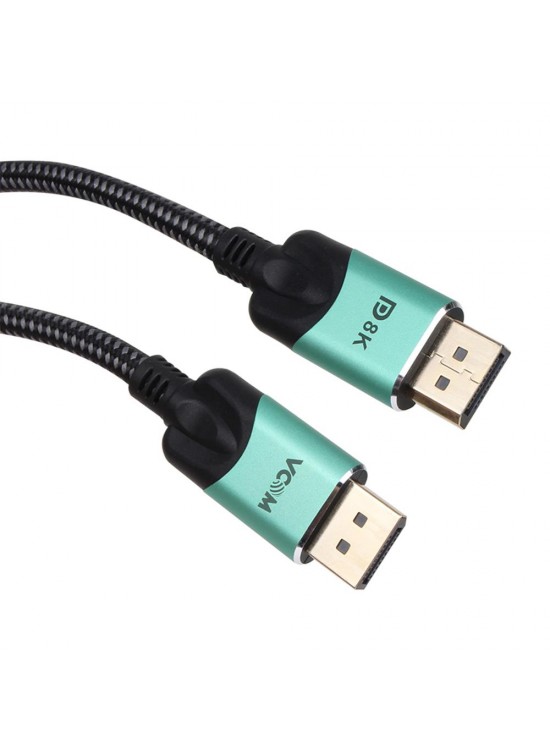 Vcom CG635-1.5 Siyah 1.5MT 1.4V Display Port Erkek To Hdmi Erkek Kablo