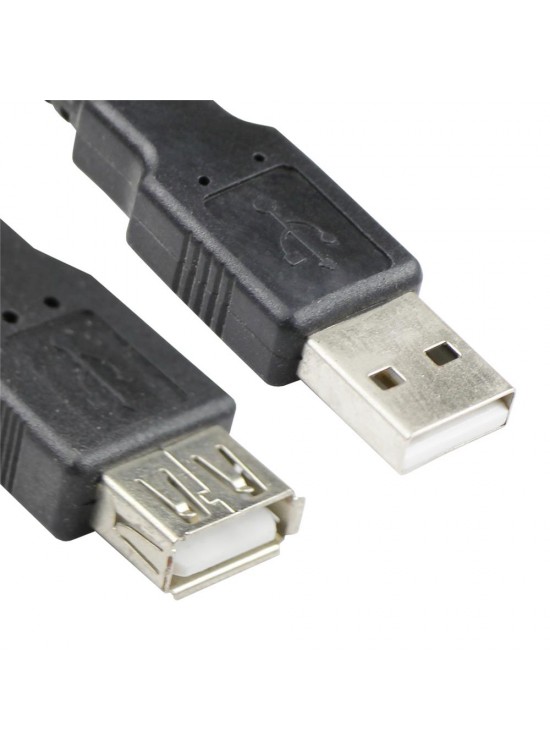 Vcom CU202-B-1.8 Siyah 1.8MT Usb 2.0 Uzatma Kablosu Vcom CU202-B-1.8 Siyah 1.8MT Usb 2.0 Uzatma Kablosu