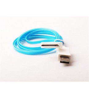 Vcom CU272FS Iphone 4 1mt Ledli Kablo Mavi