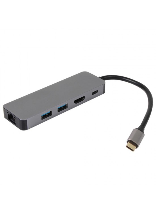 Vcom CU4592 Type-C To HDMI (4K@30Hz)+2-USB A 3.0 (5Gb)+Gigabit LAN+PD 3.0 100W Çoklayıcı Vcom CU4592 Type-C To HDMI (4K@30Hz)+2-USB A 3.0 (5Gb)+Gigabit LAN+PD 3.0 100W Çoklayıcı