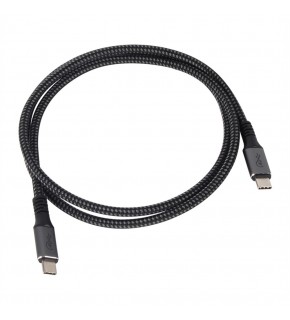 Vcom CU520M Type-C to Type-C 3m 20Gpbs (USB4) 90W 4K@60Hz Video Örgülü Şarj ve Data Kablosu
