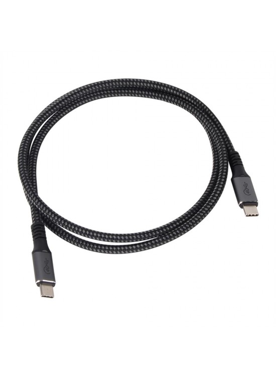 Vcom CU520M Type-C to Type-C 3m 20Gpbs (USB4) 90W 4K@60Hz Video Örgülü Şarj ve Data Kablosu