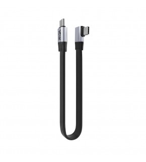 Vcom CU582RA-2.0 Type-C USB4 V2 90 Derece Düz 2.0m Şarj Kablosu