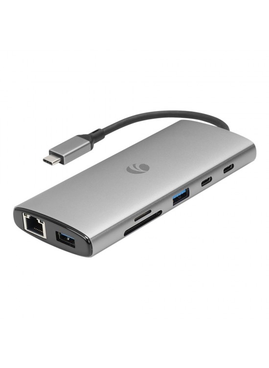 Vcom CUE68 Type-C To 2-HDMI(4K@60Hz)+G LAN+2-USB 3.0+2-Type-C(10Gb)+SD TF+PD3.0 100W Çoklayıcı Vcom CUE68 Type-C To 2-HDMI(4K@60Hz)+G LAN+2-USB 3.0+2-Type-C(10Gb)+SD TF+PD3.0 100W Çoklayıcı