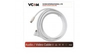 Vcom CV612 5mt Analog Tv RG6 Uydu Kablo Vcom CV612 5mt Analog Tv RG6 Uydu Kablo