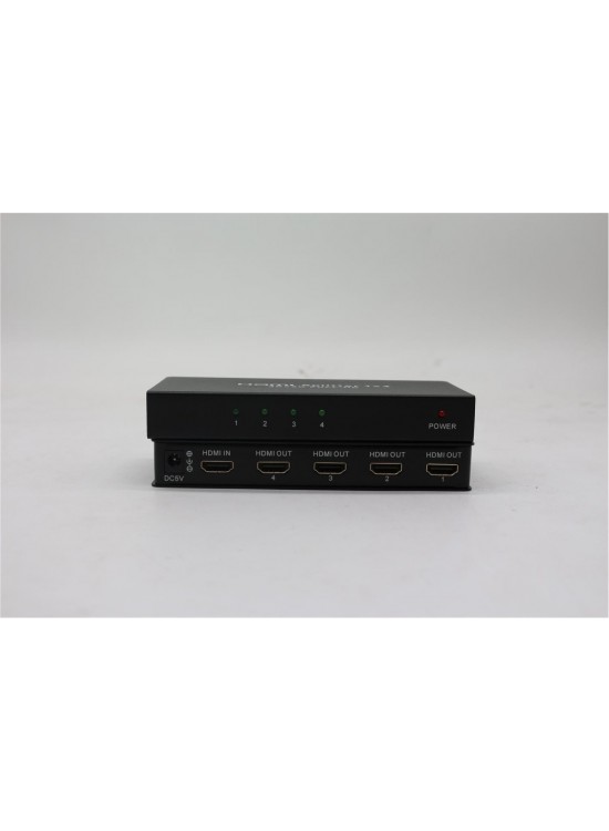 Vcom DD444 1-4 Port 1.4V 4k@30hz Metal Hdmi Splitter