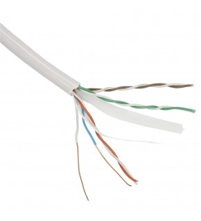 Vcom NC614-100 Utp Ca6 23 AWG 0.57CCA 100MT Gri Kablo