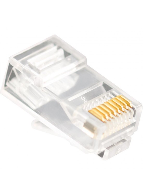 Vcom NM006 100lü Plastik RJ45 8P8C Cat6-UTP-RJ45-3u Konnektör Vcom NM006 100lü Plastik RJ45 8P8C Cat6-UTP-RJ45-3u Konnektör