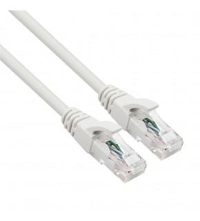Vcom NP611B-0.5 Cat6 0.5MT Gri Utp Patch Kablo