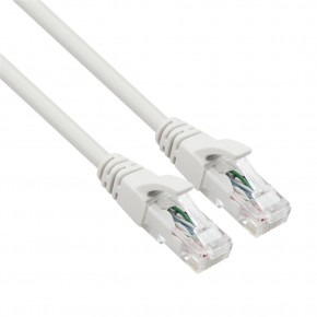 Vcom NP612B-0.5 Cat6 0.5MT Gri Utp Patch Kablo