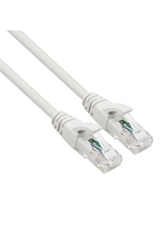 Vcom NP612B-5.0 Cat6 5.0MT Gri Utp Patch Kablo