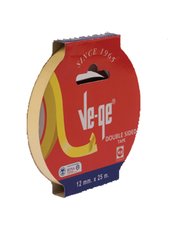 Vege Çift Taraflı Bant Askılı 12x25 Mt