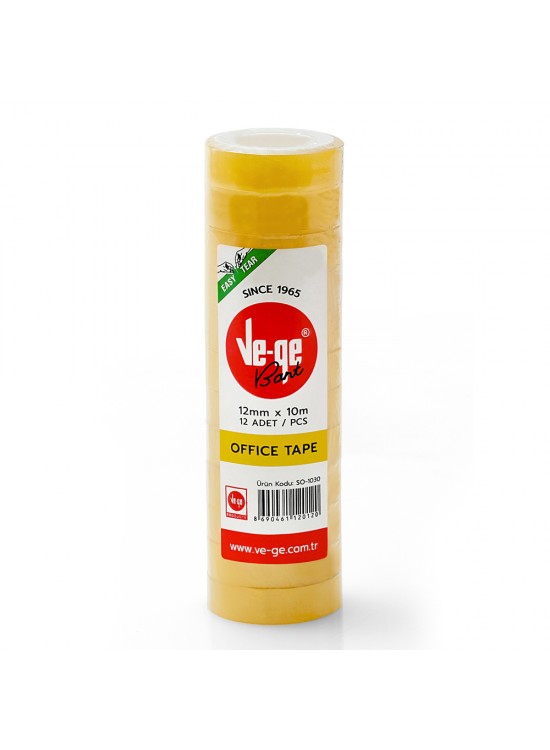 Vege Selefon Bant Offıce Tape 12x10 SO-1030 (1 Adet)