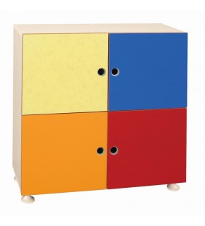 Vega Toys 4 Kapaklı Oyuncak Dolabı