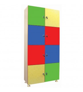 Vega Toys 8 Gözlü Öğrenci Dolabı