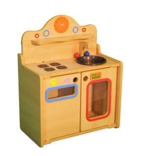 Vega Toys Ahşap Şirin Mutfak Köşesi Kayın