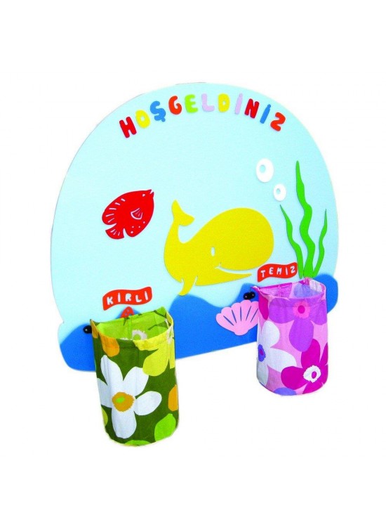 Vega Toys Balina Galoşluk Torbalı Duvara Monte