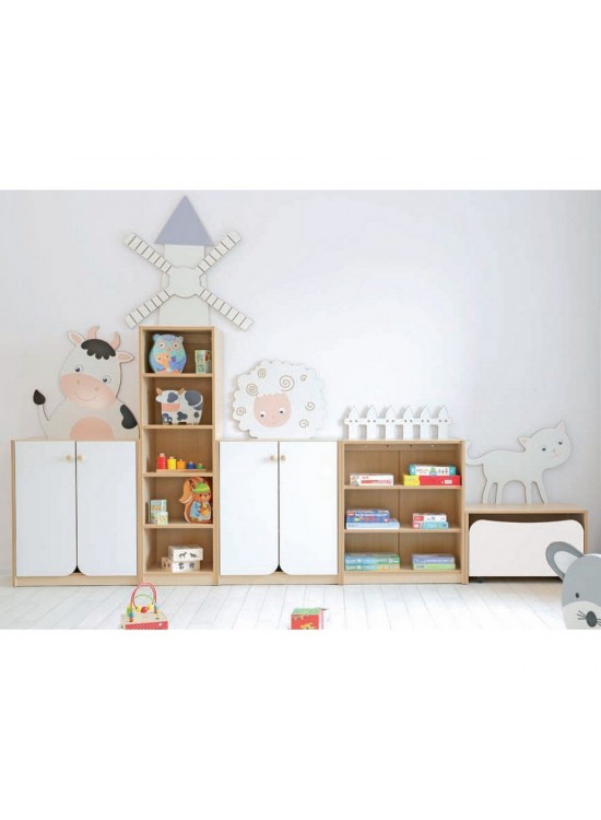 Vega Toys Çiftlik Dolap Seti