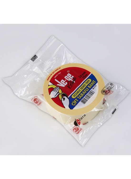 Vege Çift Taraflı Bant Askılı 36x25 Mt Vege Çift Taraflı Bant Askılı 36x25 Mt