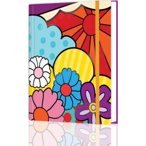 Victoria S Journals Gizli Spiralli Defter 17x24 96 YP Çizgili 124-1150