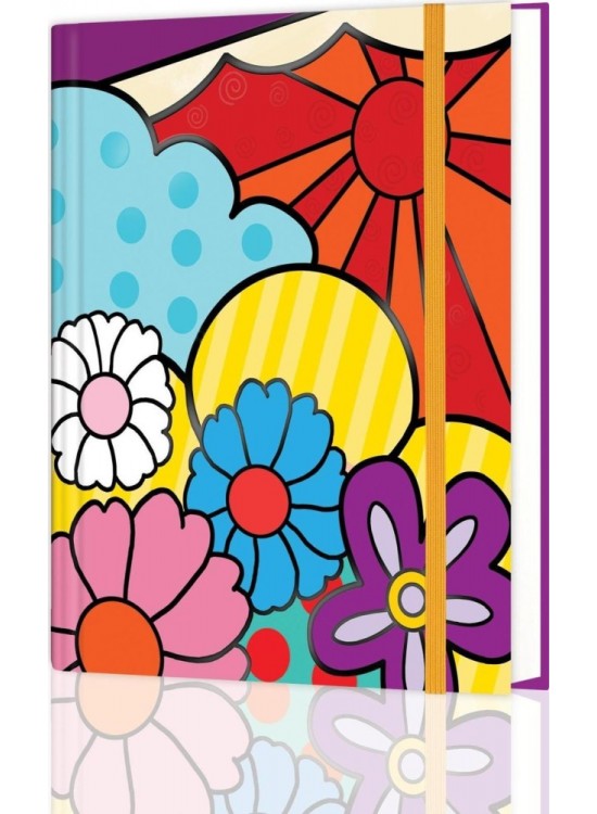 Victoria S Journals Gizli Spiralli Defter 17x24 96 YP Çizgili 124-1156