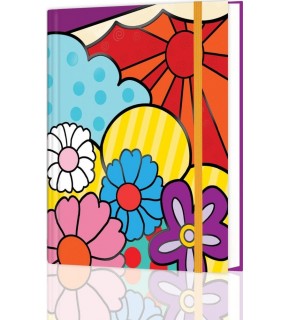 Victoria S Journals Gizli Spiralli Defter 17x24 96 YP Çizgili 124-1157