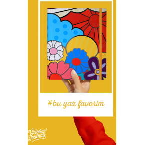 Victoria S Journals Gizli Spiralli Defter 17x24 96 YP Çizgili 124-1160