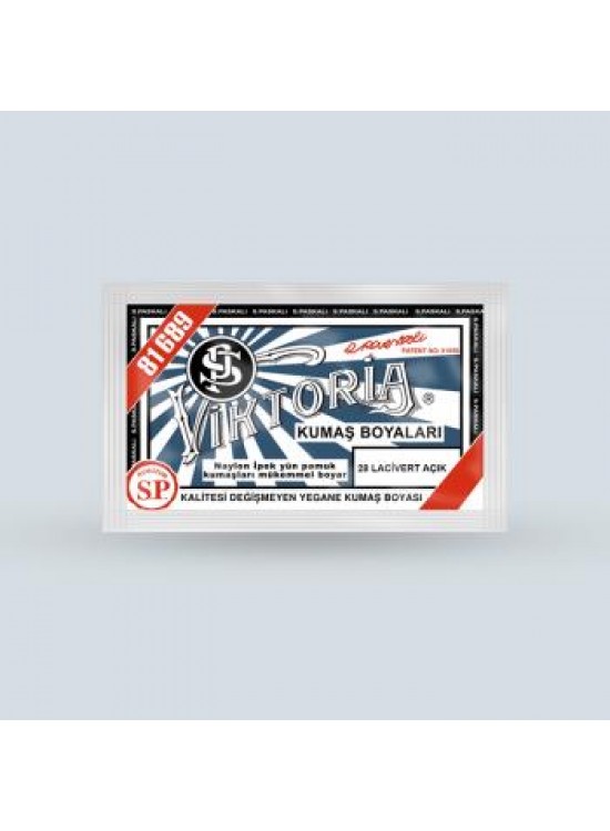 Victoria Toz Kumaş Boyası - 28 Lacivert Açık 10 Gr