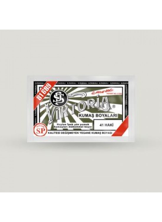 Victoria Toz Kumaş Boyası - 41 Haki 10 Gr