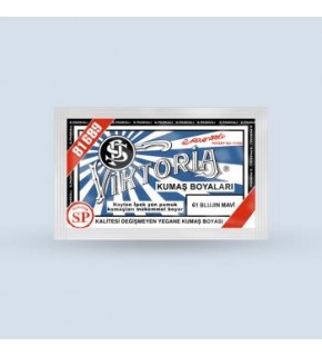 Victoria Toz Kumaş Boyası - 61 Blujin Mavi 10 Gr