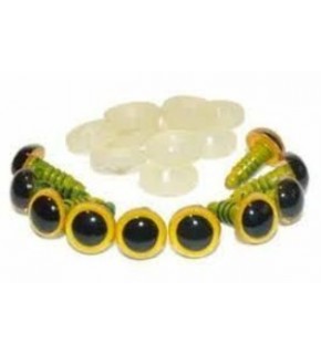 Vidalı Göz 10mm Sarı (1 Adet)