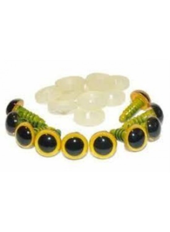 Vidalı Göz 10mm Sarı (1 Adet)