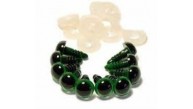 Vidalı Göz 12mm Yeşil (1 Adet)